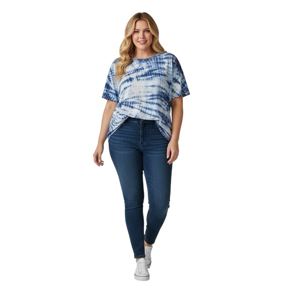 NWT Jane and Delancey Tie Dye Sweatshirt Tee Size 2X
